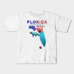 Florida Key West Tarpon II Kids T-Shirt